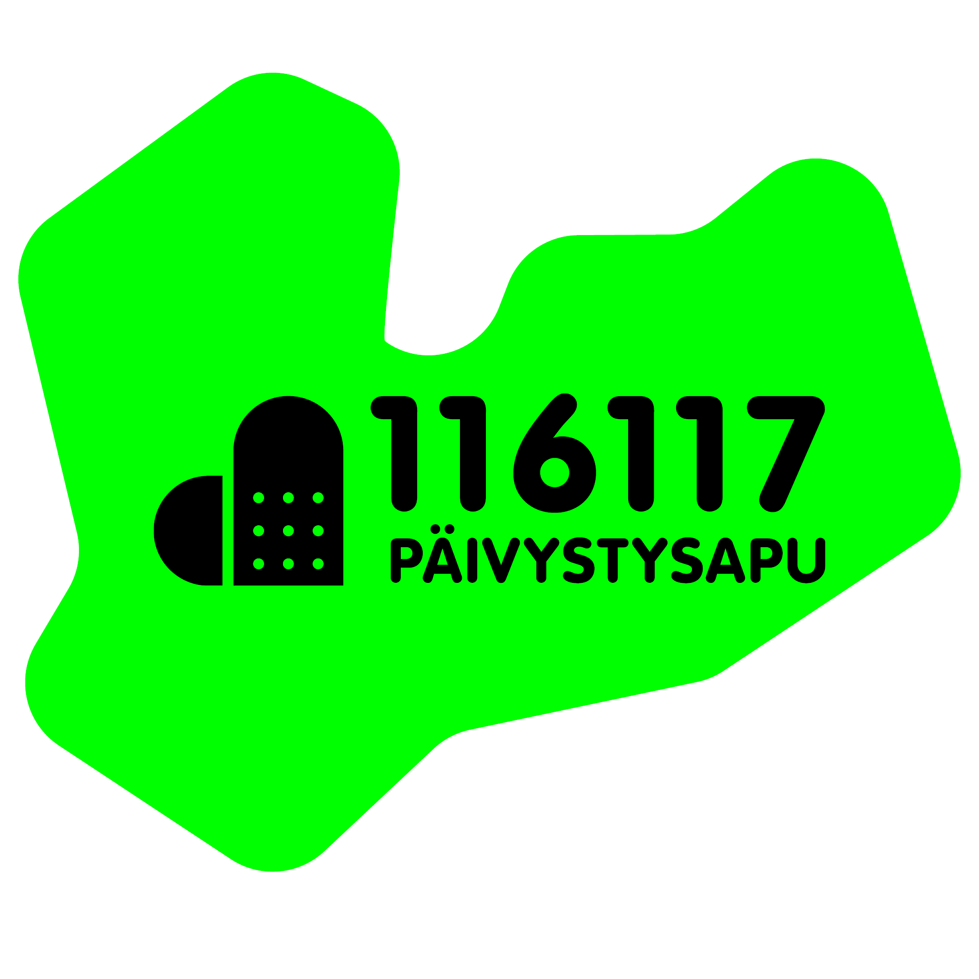 kuvituskuva jossa teksti 116117 päivystysapu