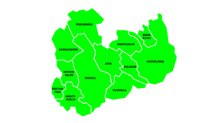 Eloisa area map 12 municipalities