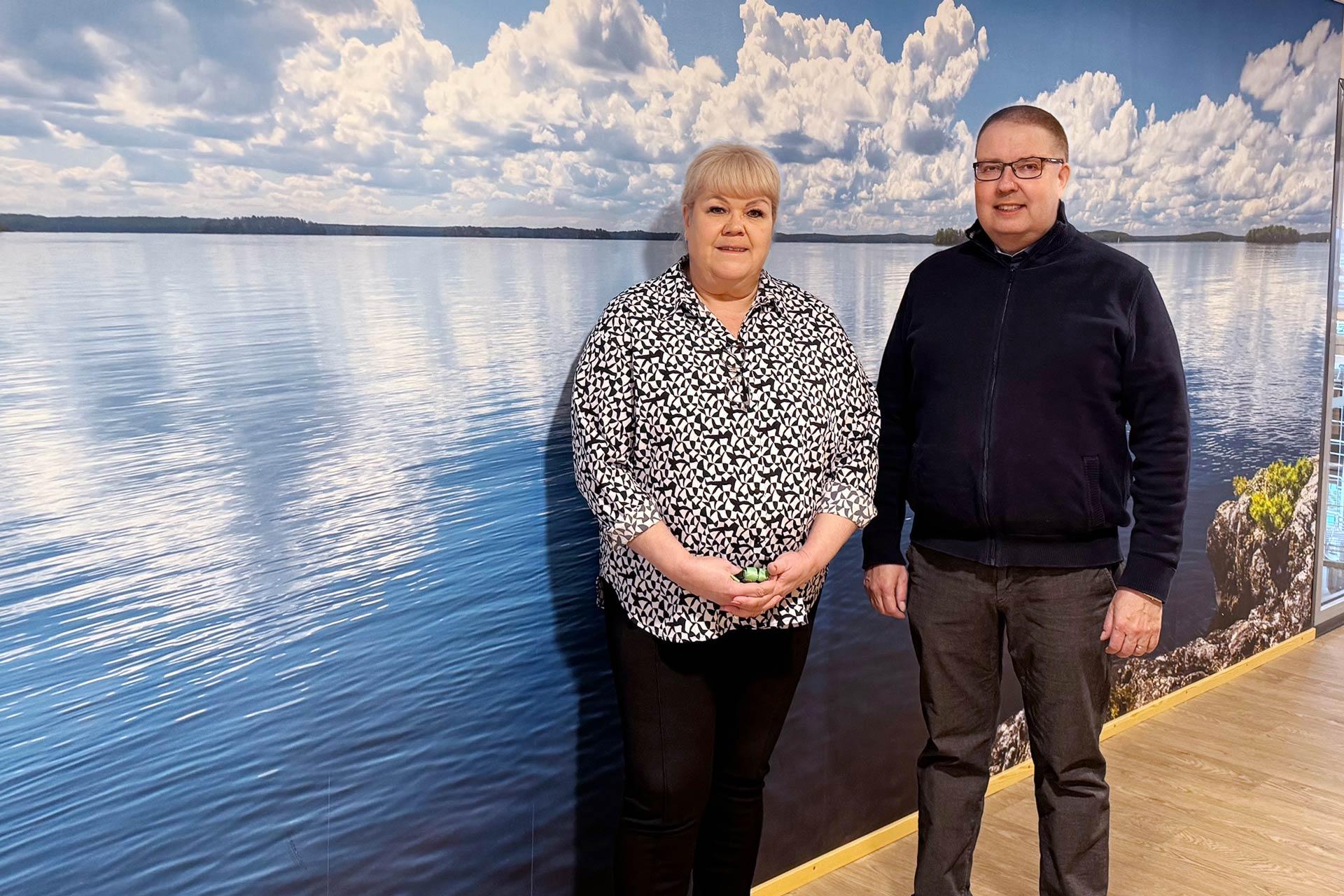 Teija Ronkanen ja Mikko Saajanlehto