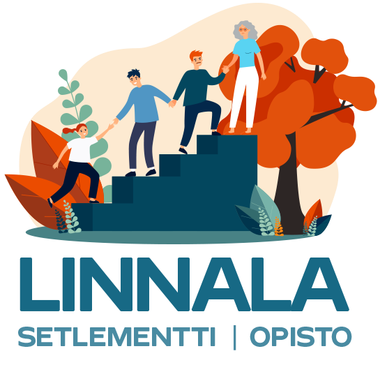 Linnala Setlementti Opisto logo