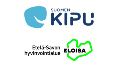 Suomen Kipu ry:n ja Eloisan logot