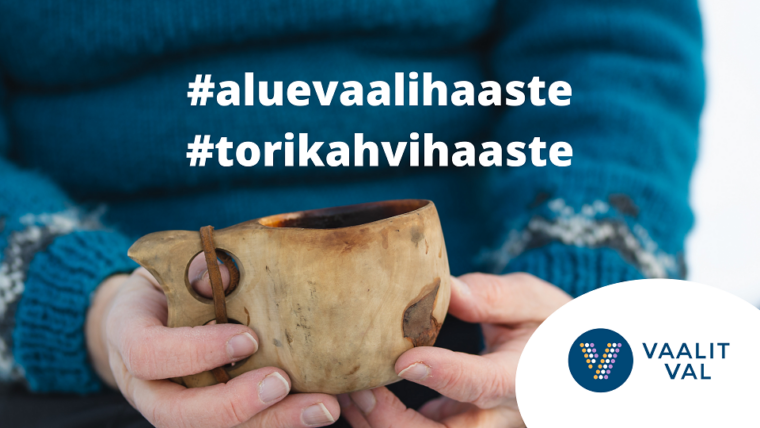 Aluevaalihaaste torikahvihaaste