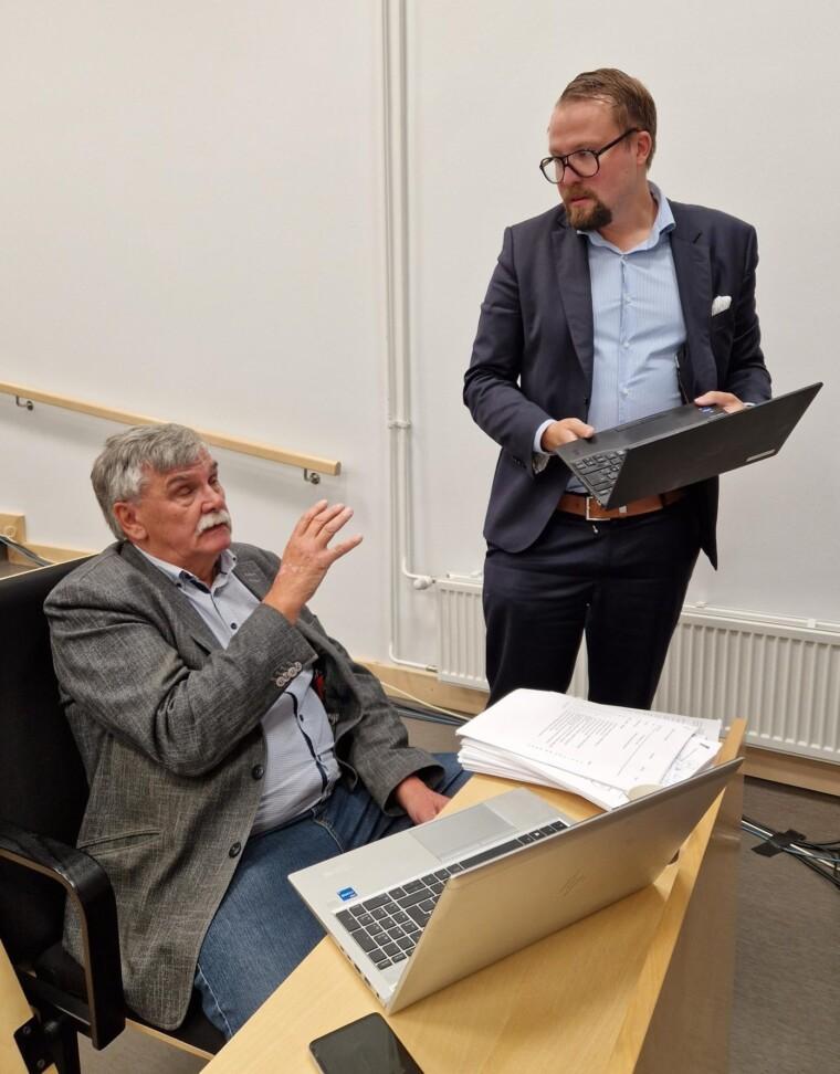 Heikki Laukkanen ja Santeri Seppälä